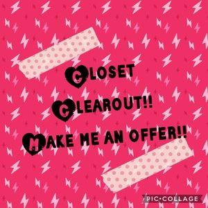 Closet Clearout!! Make an offer before it’s gone!